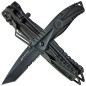 Preview: BLACK ICE Einhand Taschenmesser One Tanto-Klinge