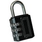Preview: Buchner, number padlock, padlock, U-lock, security lock with number code, securing,