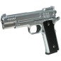 Preview: BGS G20S Vollmetall Airsoft Pistole silber Softair 6 mm <  0,5 Joule