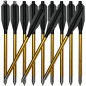 Preview: Crossbow 12 ALU crossbow arrows for pistol crossbows gold colored