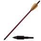 Preview: Crossbow crossbow arrow aluminum arrows 16" red