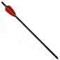 Preview: Crossbow arrow aluminum arrows 16 " black