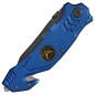 Preview: Magnum, Rettungsmesser, Rescue, Teilwelle, Linerlock, Clip, blau