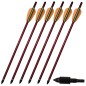 Preview: Crossbow arrows Alu 20 "red 6-pack