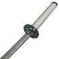 Preview: Katana White Dragon, wooden handle traditionally wrapped with white ribbon