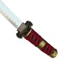 Preview: Mini Katana Sandai Kitetsu, Griff mit Umwicklung