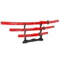 Preview: Haller Samurai Set "Red Dragon" 4-piece red (+18)