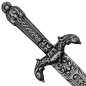 Preview: Letter opener, miniature sword, cast metal handle