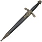 Preview: Dagger Ivanhoe, dagger handle and sheath made of plastic