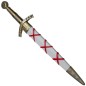 Preview: Haller, fantasy dagger, Templar dagger, medieval dagger, decoration,