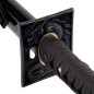 Preview: Ninja sword with traditional square metal tsuba
