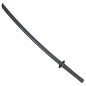 Preview: Haller Bokken, Plastic Katana, Black