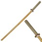 Preview: Haller Bokken, Daito made of wood, wooden sword, rubber ring, tsuba