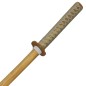 Preview: Haller Bokken, Daito made of wood, wooden sword, rubber ring, tsuba