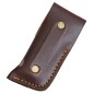 Preview: Haller, pocket knife, wengen wood, leather case, backlock