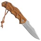 Preview: Haller Select, pocket knife, olive wood, leather case, gift box