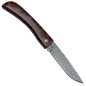 Preview: Haller Damast, Taschenmesser klein, Schlangenholz, Etui, Geschenkbox