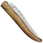 Preview: Coutellerie Le Fidele, Laguiole Pocket Knife, Olive Wood, Leather Case