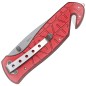 Preview: Herbertz, Rettungsmesser Rescue Knife, rot, Blister