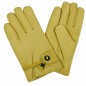Preview: MFH finger gloves, leather, yellow tone