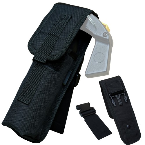 COPTEX Gürtelholster Polyester schwarz für 400 ml Gas oder Pfefferspray