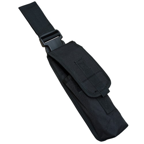 Preview: COPTEX Gürtelholster schwarz für 400 ml Gas oder Pfefferspray