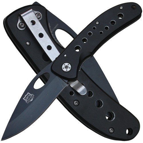 MP9 Taschenmesser, Sakral, Aluminium Griff