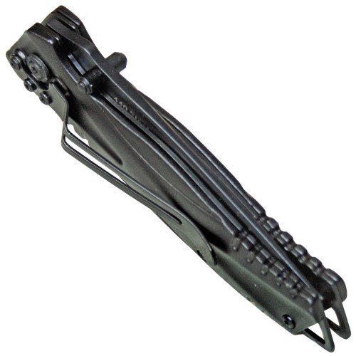 BLACK ICE Einhand Taschenmesser One Tanto-Klinge