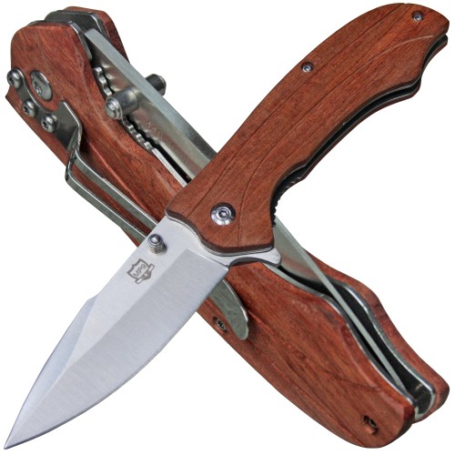MP9 one-hand pocket knife Padauk