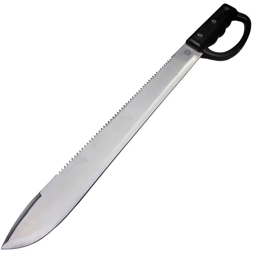 Preview: MP9 sawtooth machete Plastic handle with nylon sheath