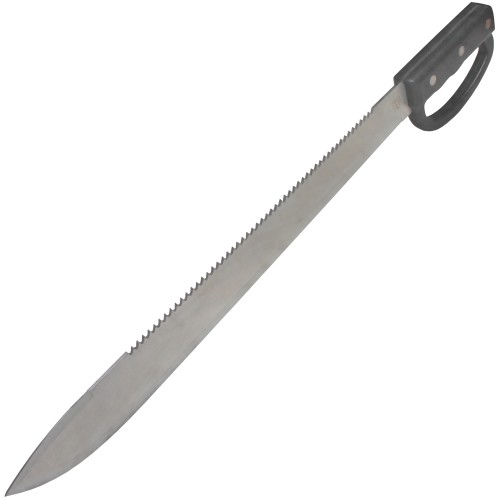 Preview: MP9 sawtooth machete Plastic handle with nylon sheath