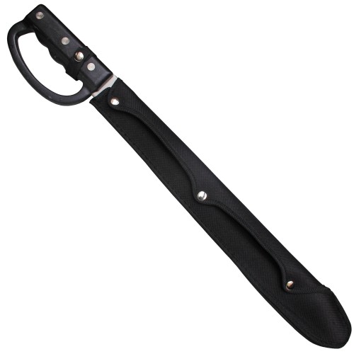 Preview: MP9 sawtooth machete Plastic handle with nylon sheath