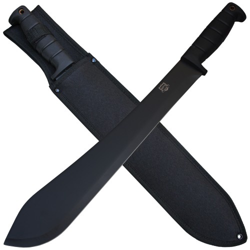 MP9 working machete burnished blade nylon sheath