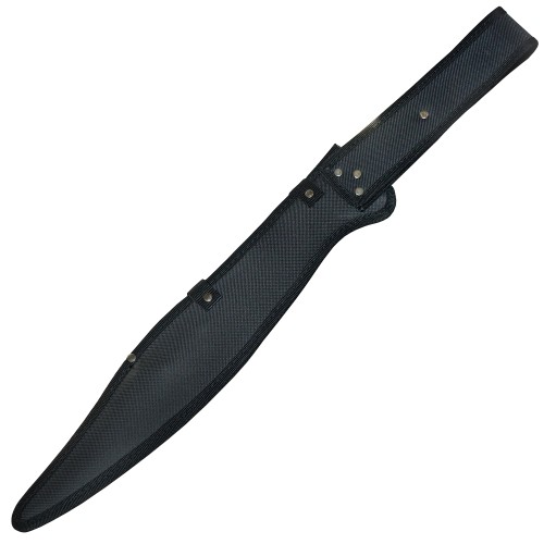 MP9 Zombie Double Hunting Knife Machete Ganzstahl und Nylonetui