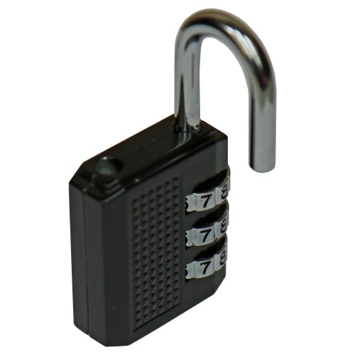 Preview: Buchner, number padlock, padlock, U-lock, security lock with number code, securing,