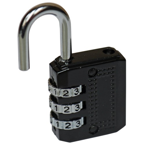 Preview: Buchner, number padlock, padlock, U-lock, security lock with number code, securing,