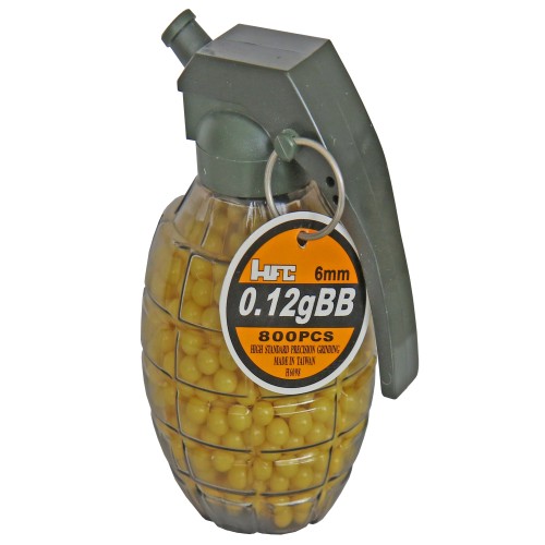 BGS Softair Kugeln gelb 800er Spender Granate Kal. 6mm 0,12g