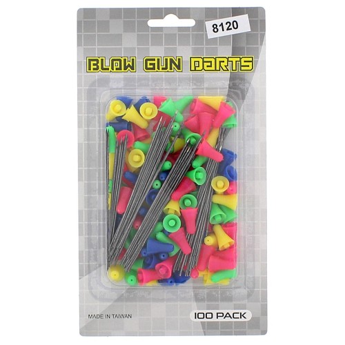 Preview: Replacement arrows for blowpipe 100 pieces. sorted
