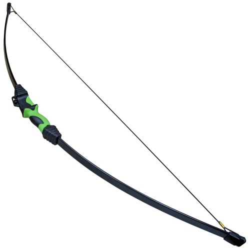 Preview: Recurve bow set, NIGHT HUNTER I, fiberglass, 112 cm, 18 lbs, with 2 arrows and accessories