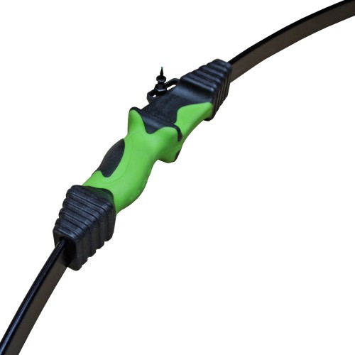 Preview: Recurve bow set, NIGHT HUNTER I, fiberglass, 112 cm, 18 lbs, with 2 arrows and accessories