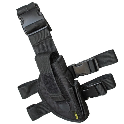 COPTEX Gürtelholster mit Oberschenkel Besfestigung Magazintasche