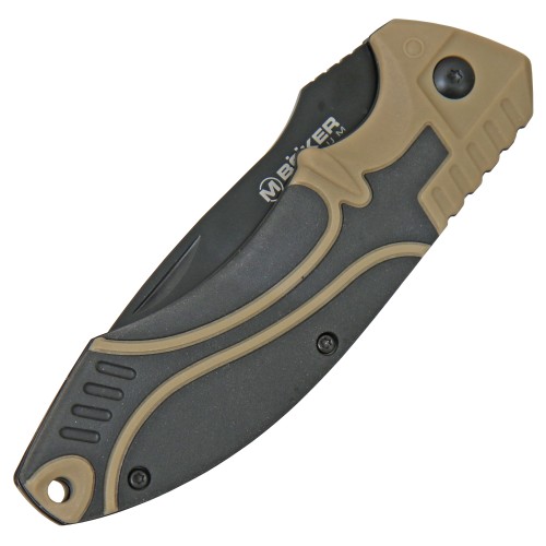 Böker Magnum, pocket knife, two-handed knife, lanyard, nail groove,