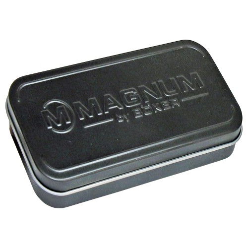 Magnum, Taschenmesser, Tanto Klinge, Sägezahnung, federunterstützt