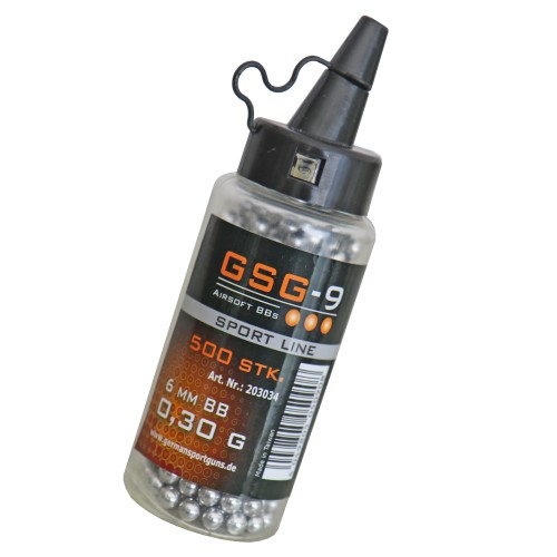 Preview: GSG-9, Munition für Airsoft Waffen, BBs, Alu, 6 mm,