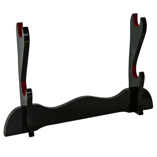 Preview: Haller, Tischständer, Holzständer, hochglanz, für Samuraischwerter,