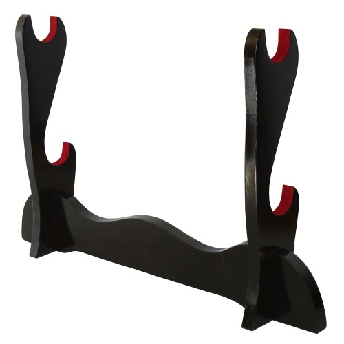 Preview: Haller, Tischständer, Holzständer, hochglanz, für Samuraischwerter,