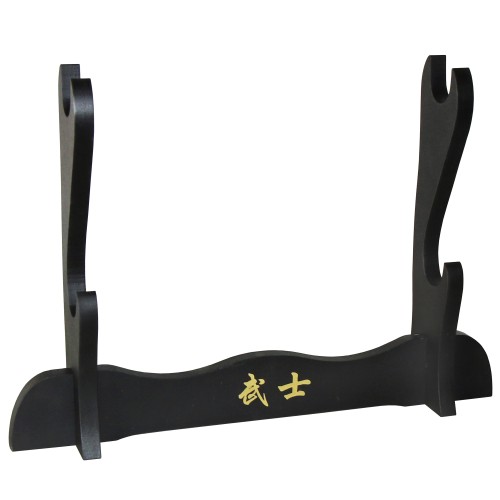 Preview: Haller,Tischständer,gebeiztes Holz,für Samuraischwerter,