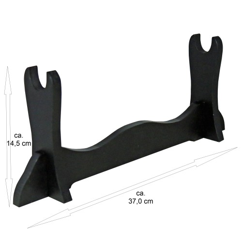 Preview: Haller,Tischständer,gebeiztes Holz,für Samuraischwerter,