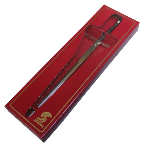 Preview: Letter opener, miniature sword in red gift box