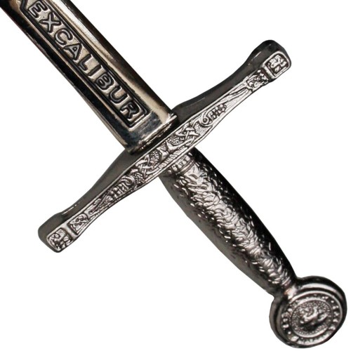 Preview: Letter opener, miniature sword, cast metal handle